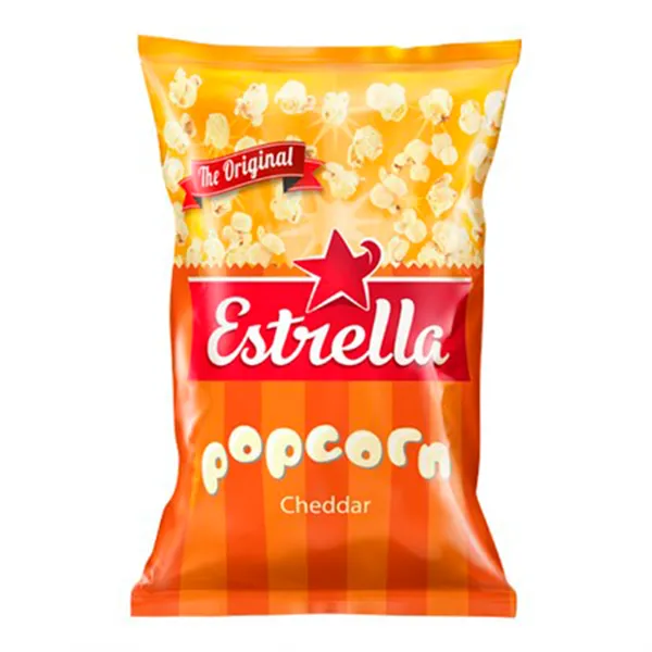 Alternativ bild 0 för Estrella Cheddar Popcorn 80g