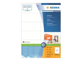 Produktfoto för Etikett HERMA Premium A4 105x48 (100)