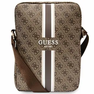 Produktfoto för Etui na tablet Guess Guess 4G Stripes Tablet Bag - Torba na tablet 10 (Brązowy)