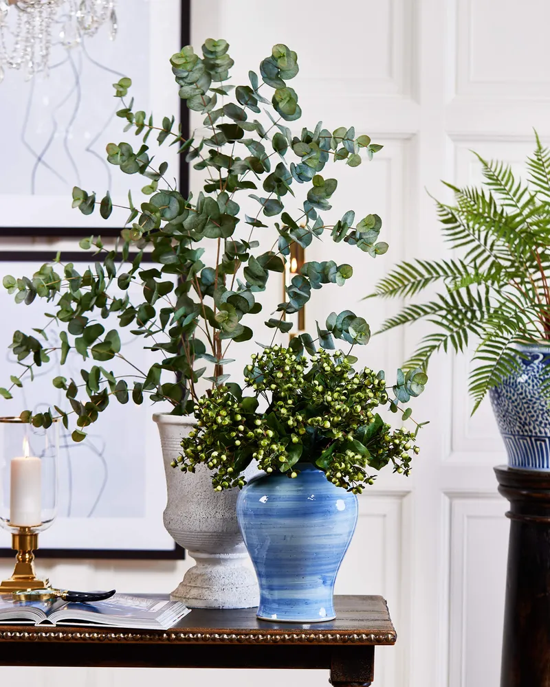 Bild 2 för Eucalyptus konstväxt grön