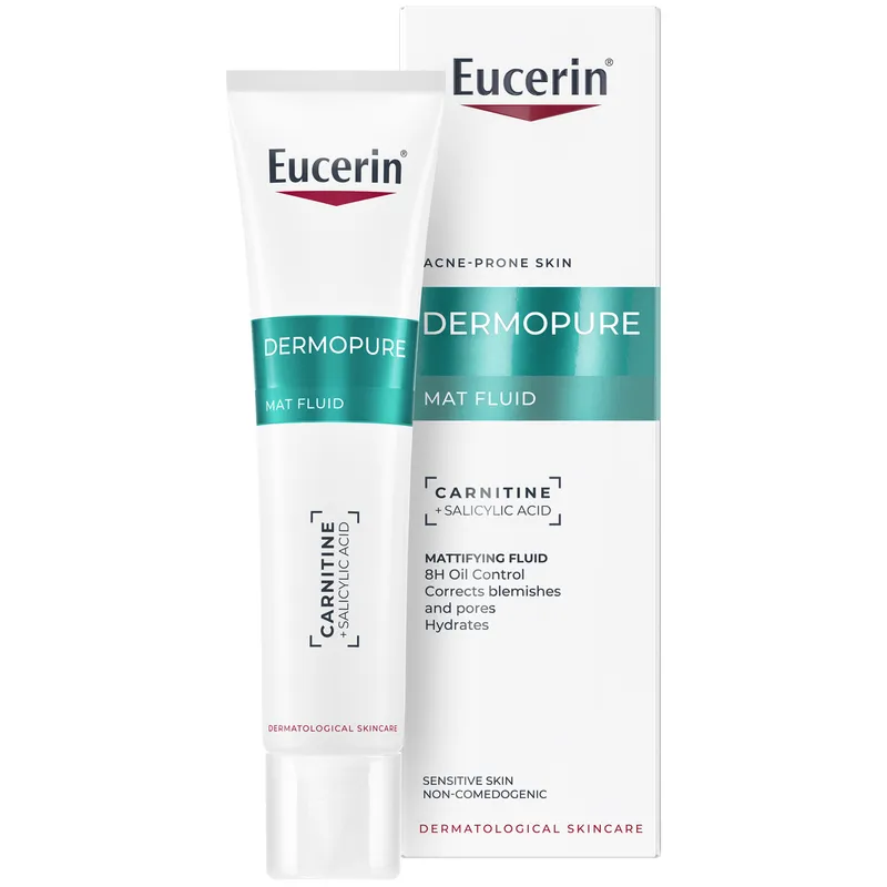 Bild 2 för Eucerin DermoPure Mat Fluid 40 ml