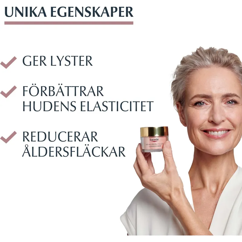 Bild 2 för Eucerin Hyaluron-Filler + Elasticity Day Rose SPF30 50 ml