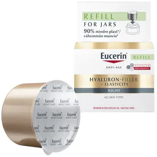 Produktfoto för Eucerin Hyaluron-Filler + Elasticity Night Cream Refill 50 ml