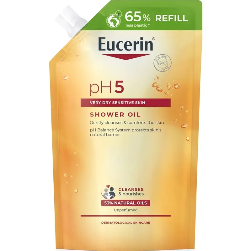 Bild 1 för Eucerin Ph5 Shower Oil Oparfymerad Refill 400ml