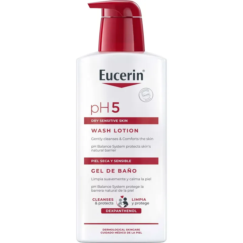 Bild 2 för Eucerin pH5 Washlotion parfymerad 400 ml