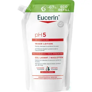 Produktfoto för Eucerin pH5 Washlotion Refill Parfymerad 400 ml