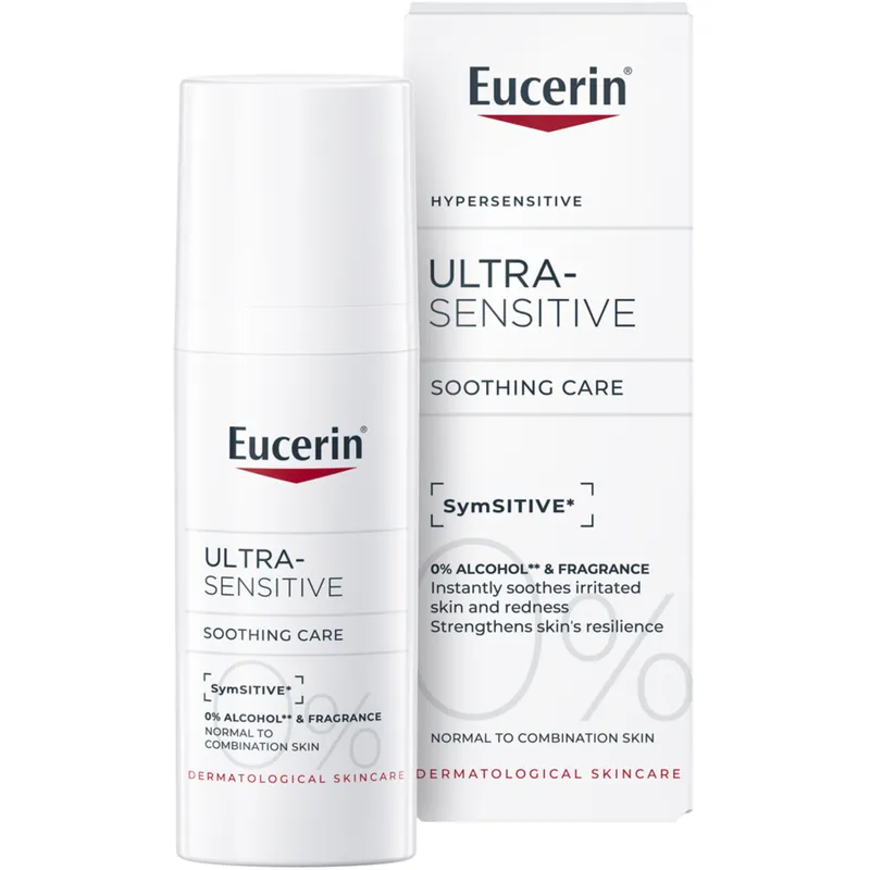 Bild 2 för Eucerin UltraSensitive Soothing Care Normal To Combination Skin 50 ml