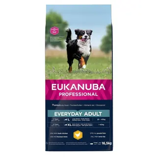 Produktfoto för Eukanuba Dog Everyday Adult Large 16,5 kg