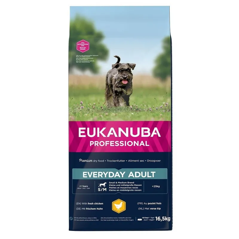 Alternativ bild 0 för Eukanuba Dog Everyday Small / Medium 16,5 kg