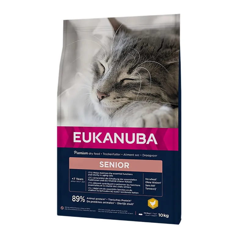 Alternativ bild 0 för Eukanuba Euk Cat Senior 10kg
