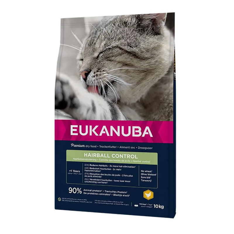 Bild 2 för Eukanuba Hairball Control 1+ Adult 2kg