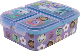 Produktfoto för Euromic GABBY'S DOLLHOUSE multi compartm sandwich box NEW
