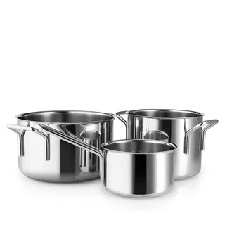 Produktfoto för Eva Trio Grytset 3 delar, rostfritt stål
