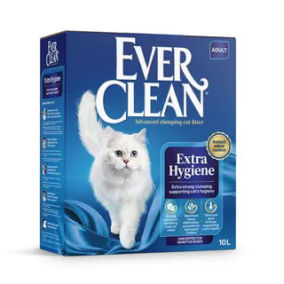 Produktfoto för Ever Clean Extra Strong Unscented Kattsand (10 l)