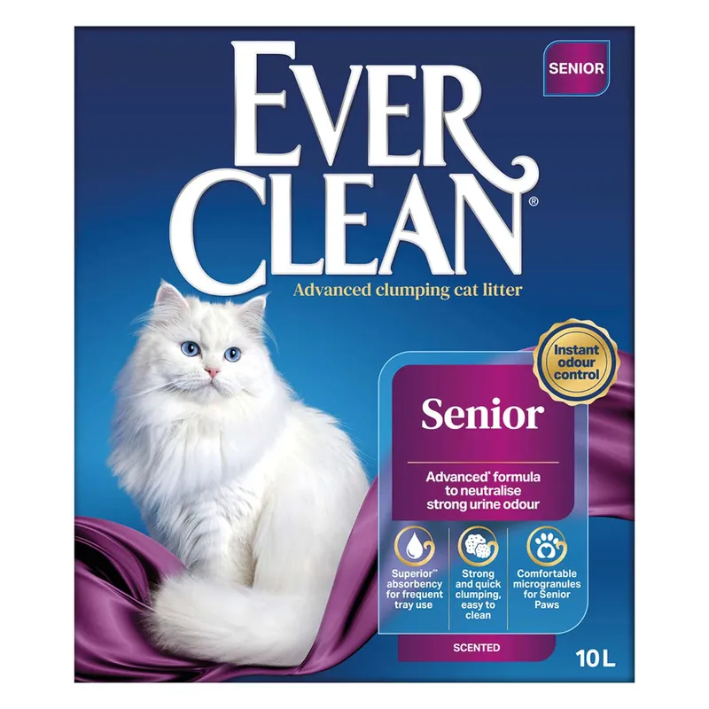Alternativ bild 0 för Ever Clean Senior Kattsand 10 L