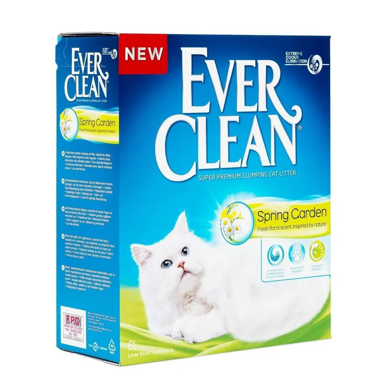 Bild 2 för Ever Clean Spring Garden Kattsand (10 L)