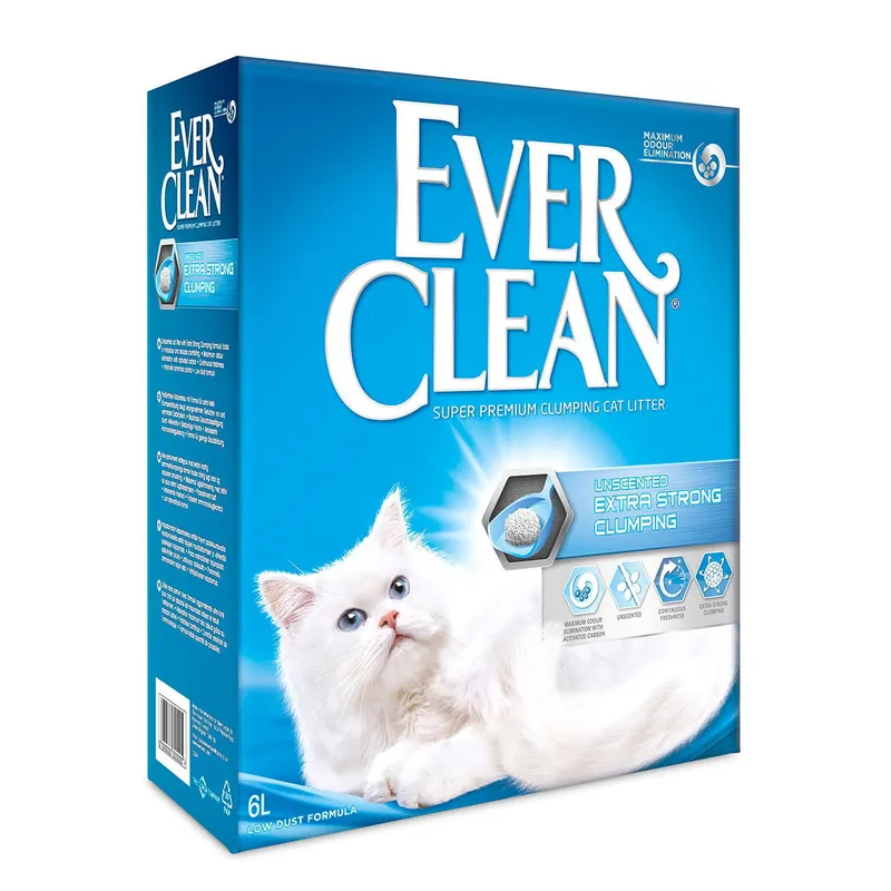Bild 2 för Everclean Ever Clean Extra Strength Unscented 6 L