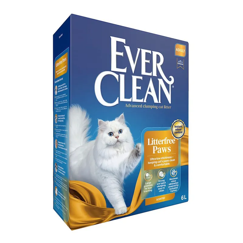 Bild 1 för Everclean Ever Clean Litterfree Paws 6 L