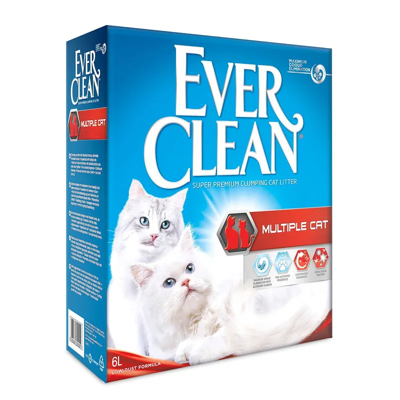 Bild 2 för Everclean Ever Clean Multiple Cat 6 L
