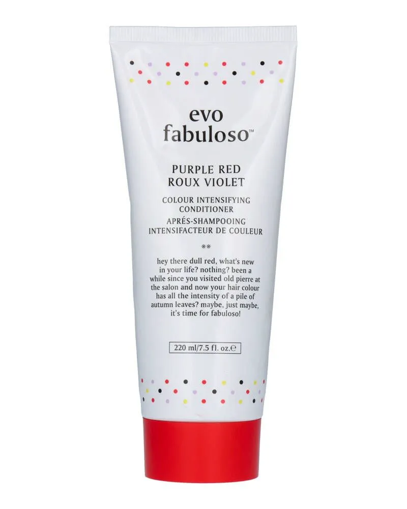 Bild 2 för Evo Fabuloso Purple Red Roux Violet Colour Intensifying Conditioner 220 ml