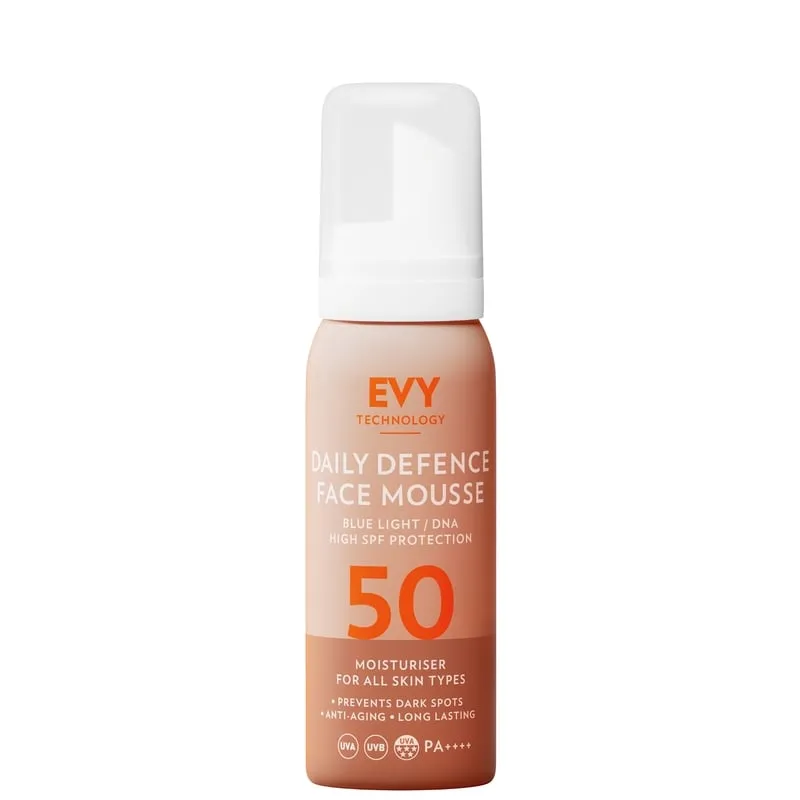 Bild 1 för EVY Daily Defence Face Mousse SPF50 75 ml