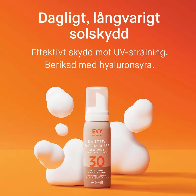 Bild 2 för EVY Daily UV Face Mousse SPF 30, 75 ml