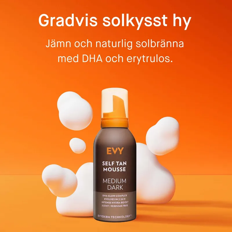 Bild 2 för EVY Self Tan Mousse Medium Dark 150 ml