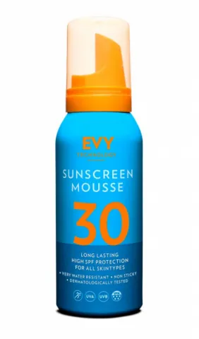 Alternativ bild 0 för EVY Sunscreen Mousse SPF30 100 ml