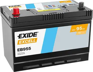 Produktfoto för Exide Excell EB955 95 Ah