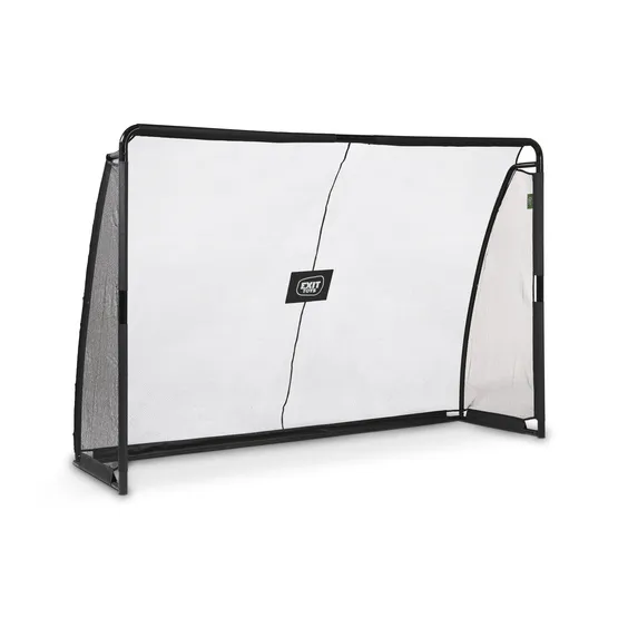 Alternativ bild 0 för EXIT Finta Fotbollsmål av stål 300x200 cm (Svart)