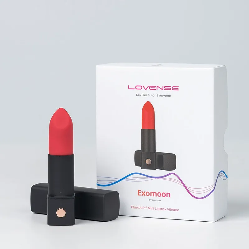 Bild 2 för EXOMOON BLUETOOTH LIPSTICK VIBRATOR