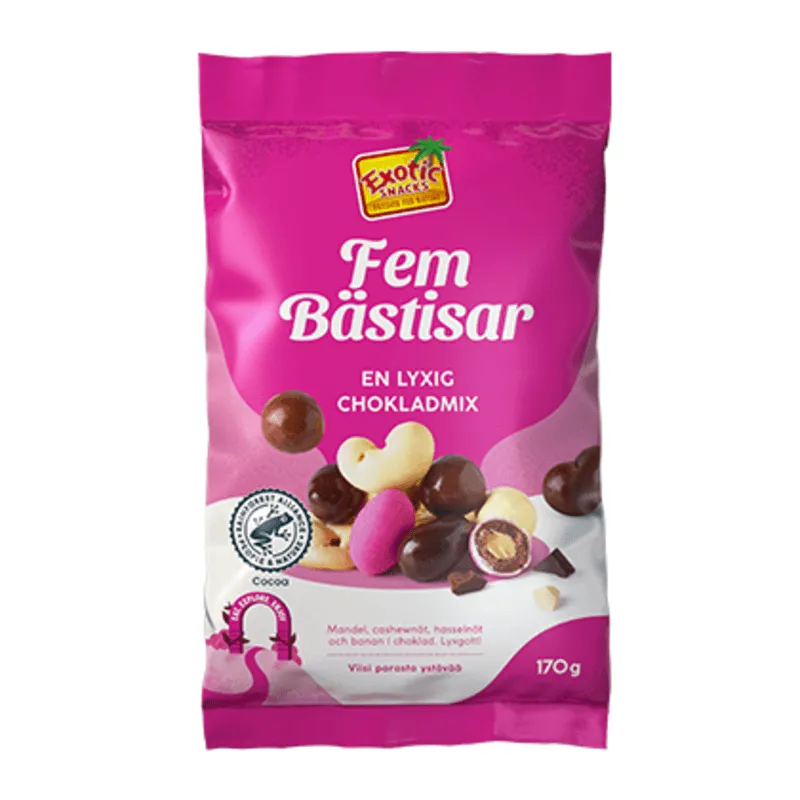 Bild 1 för Exotic Snacks Fem Bästisar 170g