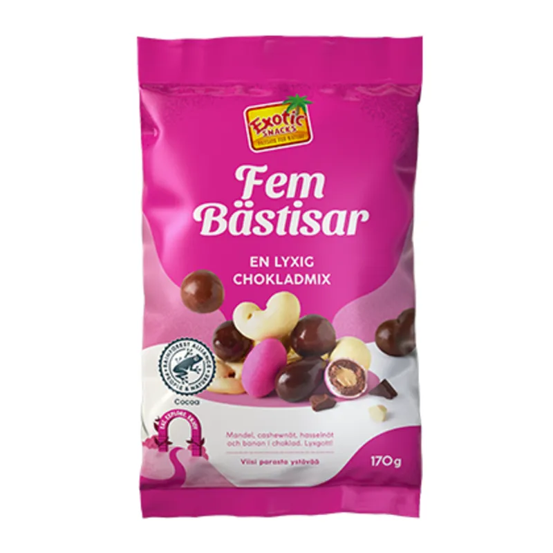 Bild 2 för Exotic Snacks Fem Bästisar 170g