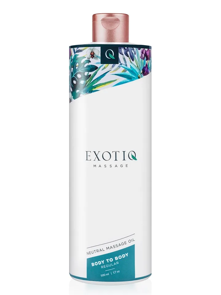 Bild 1 för Exotiq  Body To Body Neutral Massage Oil 500 ml