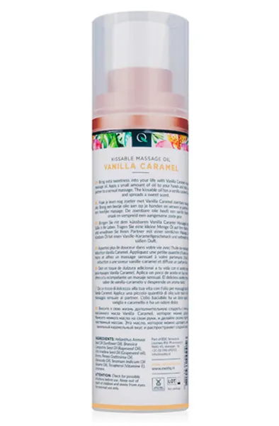 Bild 2 för Exotiq Kissable Massage Oil Vanilla Caramel 100 ml
