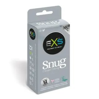 Produktfoto för EXS Snug Fit Kondomer 12-pack