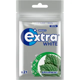 Produktfoto för Extra EXTRA Professional White Spearmint tuggummi 21 st