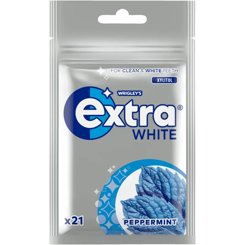 Bild 1 för Extra EXTRA White Peppermint 21 st