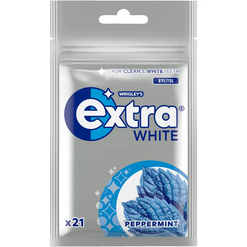 Bild 2 för Extra EXTRA White Peppermint 21 st