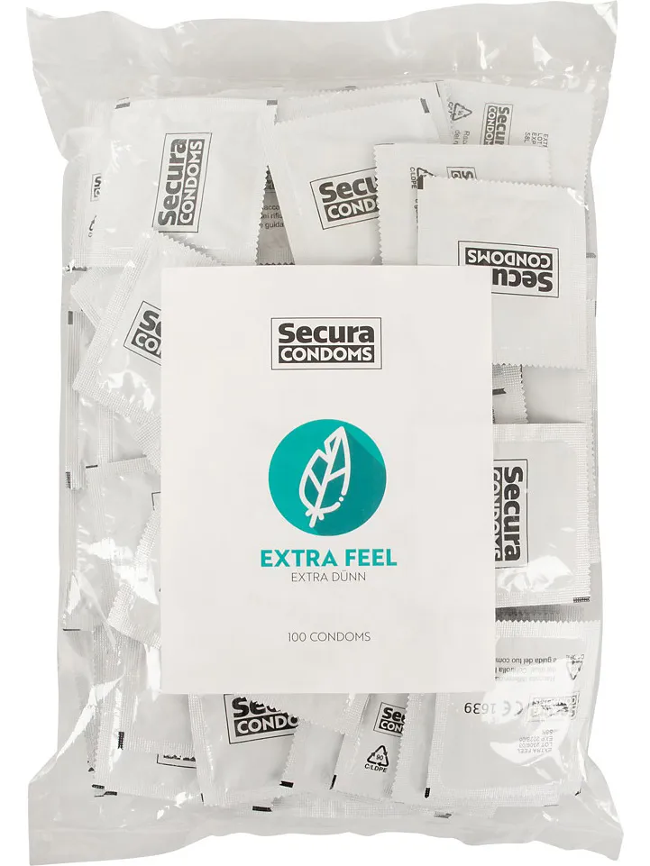 Alternativ bild 0 för Extra Feel 100-pack kondomer
