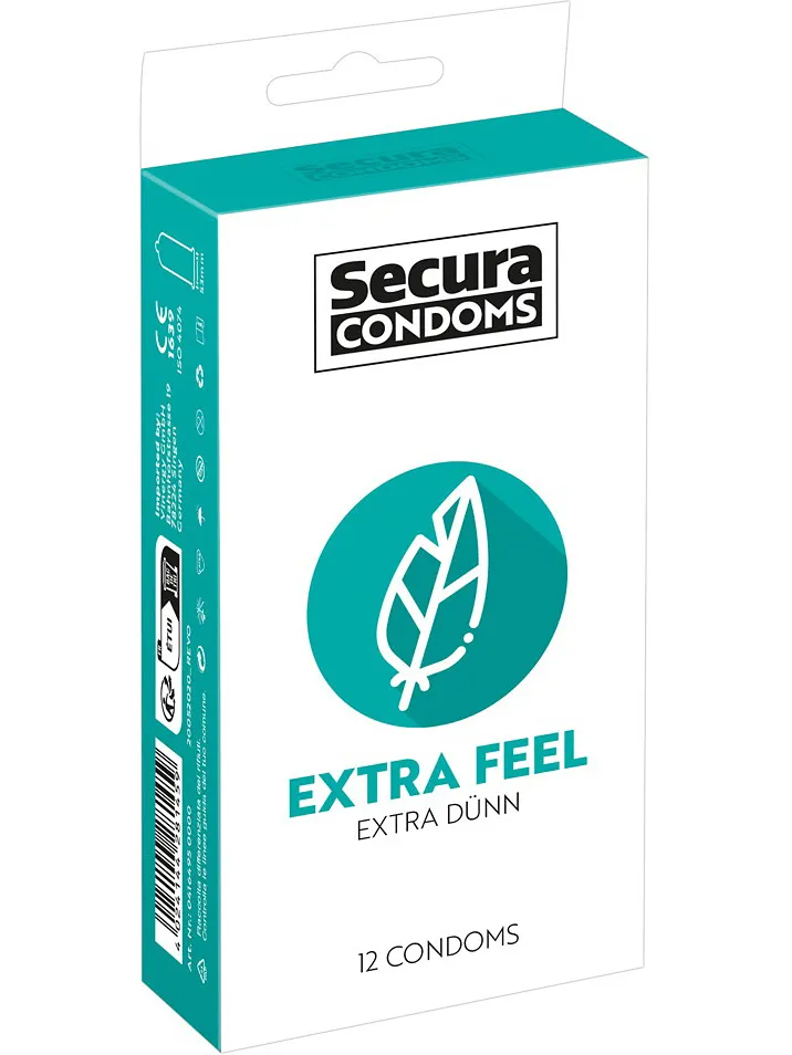 Alternativ bild 0 för Extra Feel 12-pack kondomer