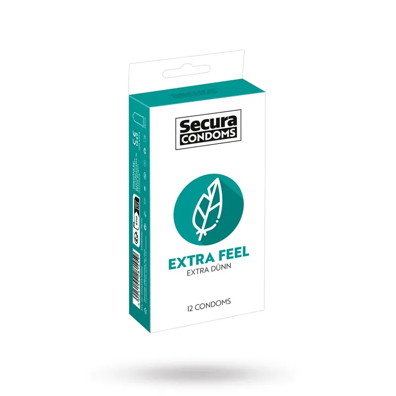 Alternativ bild 0 för Extra Feel 12-pack kondomer