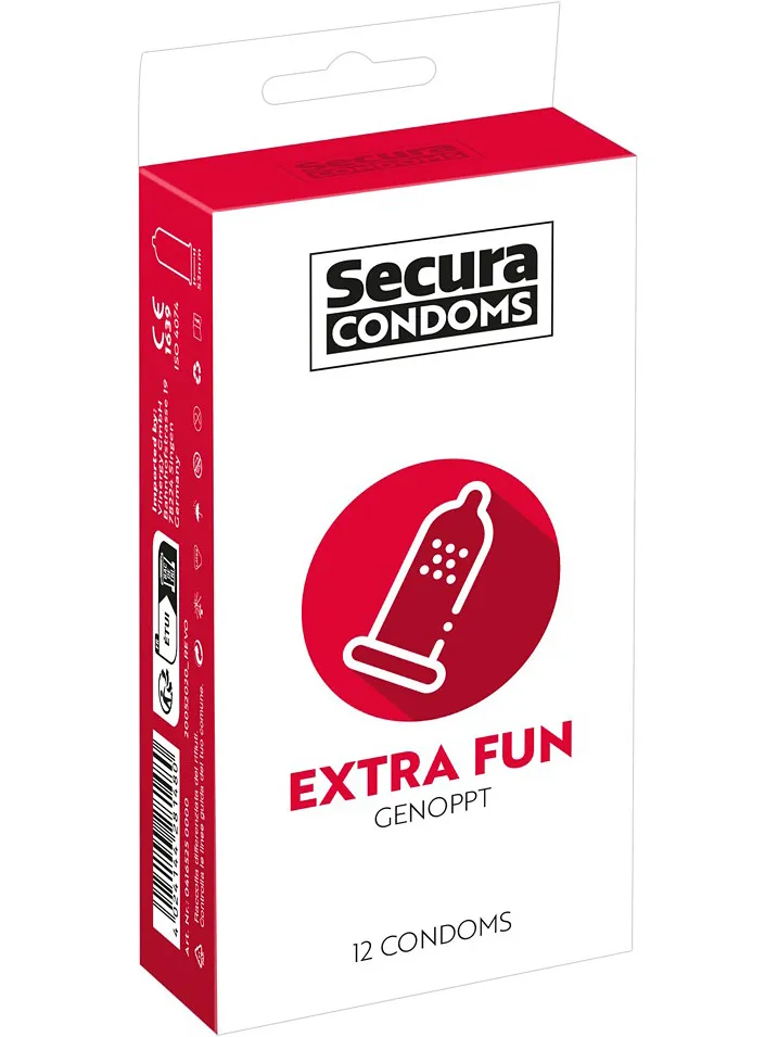 Alternativ bild 0 för Extra Fun 12-pack kondomer