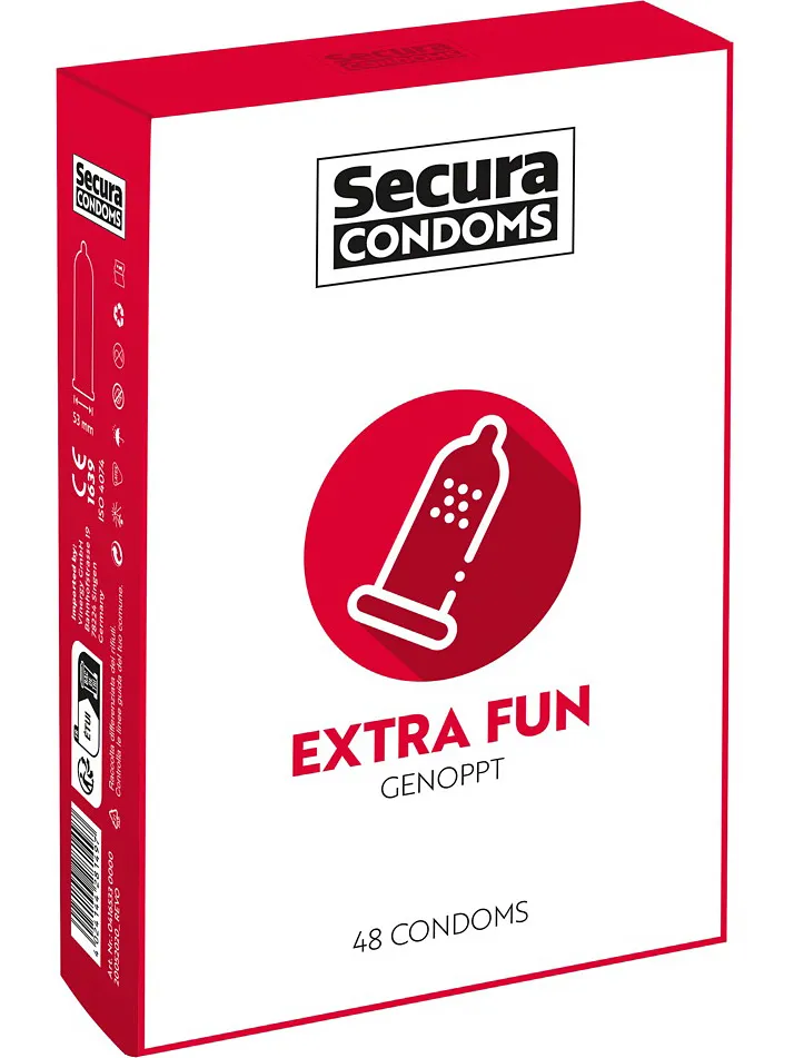 Alternativ bild 0 för Extra Fun 48-pack kondomer