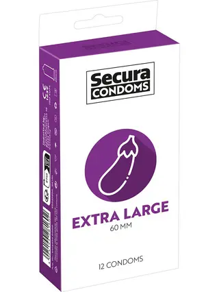 Produktfoto för Extra Large 12-pack kondomer