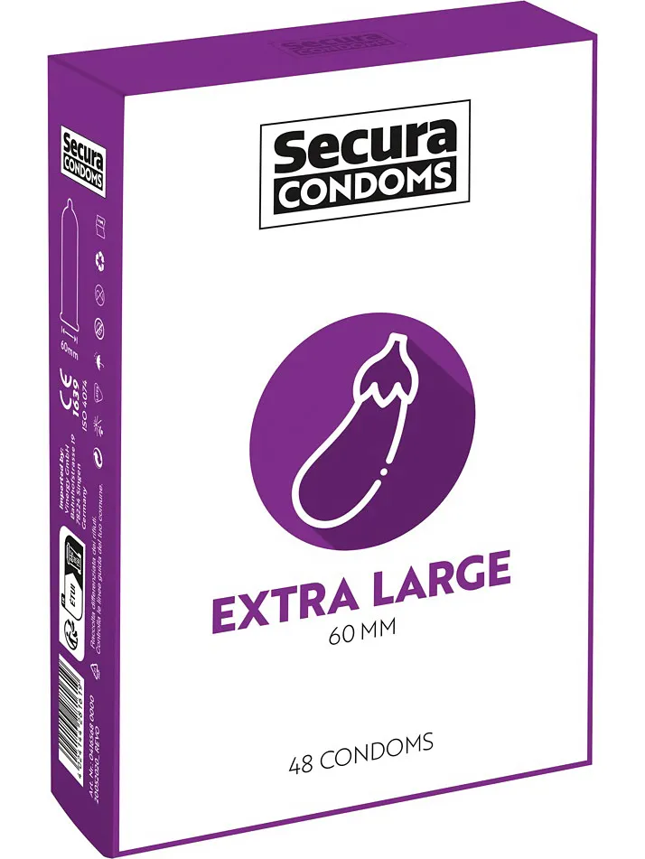 Alternativ bild 0 för Extra Large 48-pack kondomer