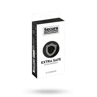 Produktfoto för Extra Safe 12-Pack Kondomer