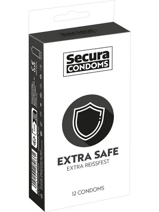 Produktfoto för Extra Safe 12-Pack Kondomer