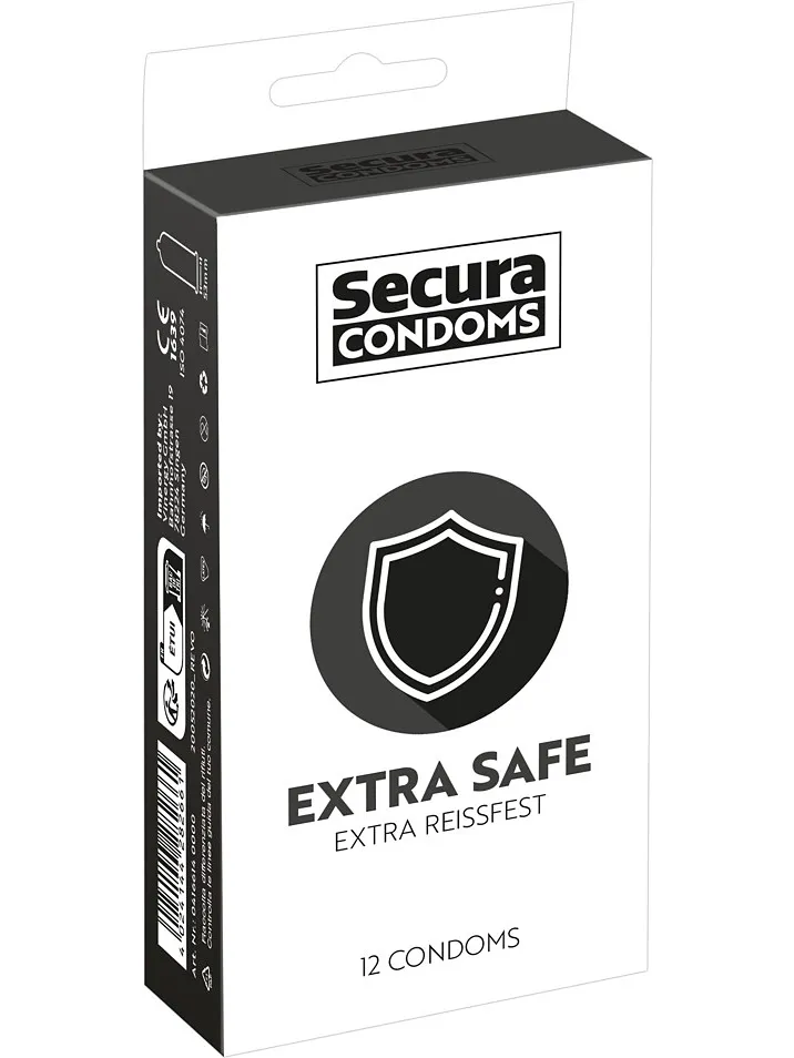 Alternativ bild 0 för Extra Safe 12-Pack Kondomer