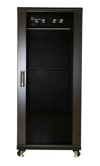 Produktfoto för Extralink - Rack skåp - 600x800 mm - golvstående - svart - 32U - 19